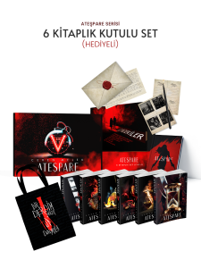 ATEŞPARE SERİSİ 6 KİTAPLIK HEDİYELİ SET (CİLTSİZ) ATEŞPARE SERİSİ 6 KİTAPLIK HEDİYELİ SET (CİLTSİZ)