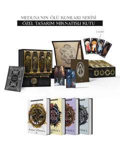 SET - MEDUSA'NIN ÖLÜ KUMLARI SERİSİ MIKNATISLI KUTU - CİLTLİ