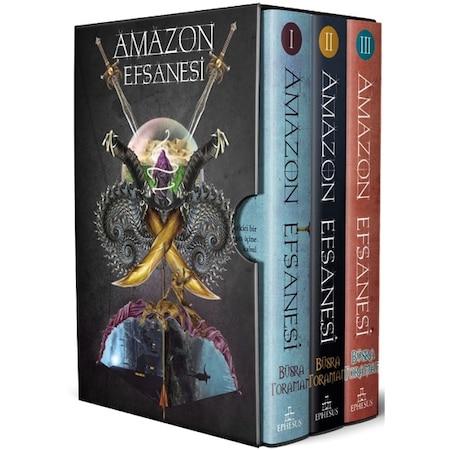 Amazon Efsanesi Kutulu Set (3 Kitap Ciltli) Büşra Toroman