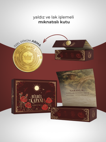 SET-BÜLBÜL KAPANI SERİSİ(4 KİTAP) MIKNATISLI KUTU-CİLTLİ