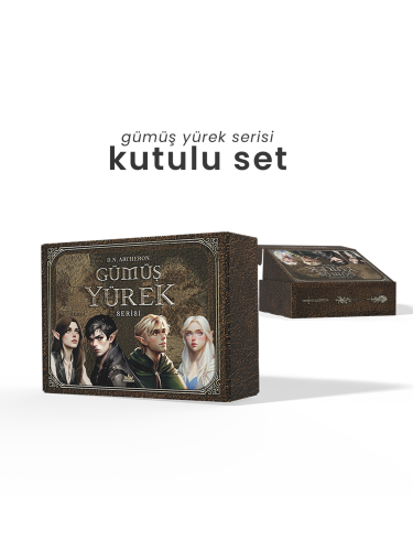 SET - GÜMÜŞ YÜREK SERİSİ (3 KİTAP) - CİLTLİ