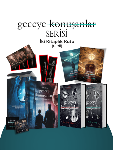 SET - GECEYE KONUŞANLAR SERİSİ (2 KİTAP) - CİLTLİ