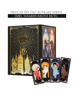 SET - MEDUSA'NIN ÖLÜ KUMLARI SERİSİ KİLİTLİ KUTU - CİLTLİ