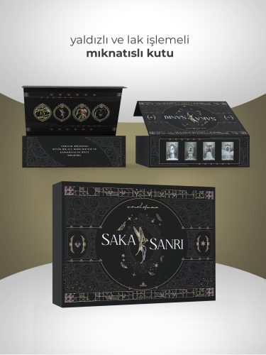 SET - SAKA VE SANRI SERİSİ (4 KİTAP ) - YAN BOYAMALI