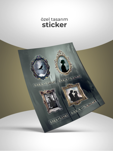 SET - SAKA VE SANRI SERİSİ (4 KİTAP ) - YAN BOYAMALI