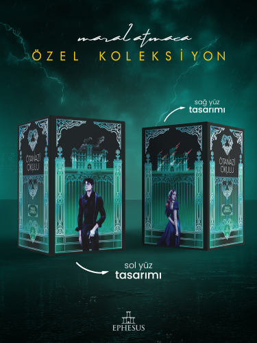 SET - ÖTANAZİ OKULU SERİSİ KİLİTLİ KUTU - YAN BOYAMALI