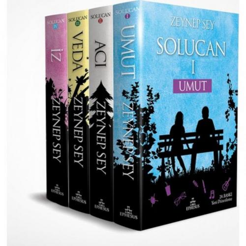 Solucan Serisi (4 Kitap Ciltli) - Zeynep Sey