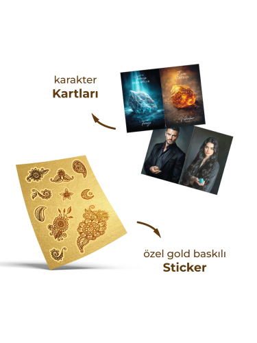 ÖZEL SERİ - FİRUZE 1: KEHRİBAR ATEŞİ - YAN BOYAMALI