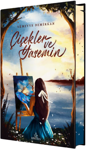 YAN BOYAMALI ÖZEL BASKI- ÇİÇEKLER VE YASEMİN, CİLTLİ