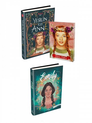 Yeşilin Kızı Anne 1 ve Emily 1 - Defter Hediyeli